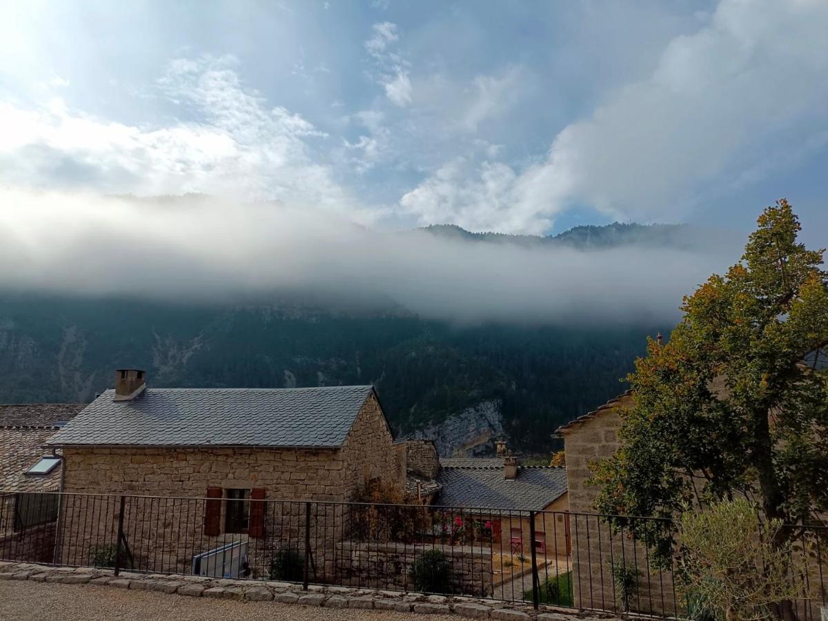 La Voutee 5 Epis Avec Bain Finlandais Prive Au Manoir Du Charme Gorges Du Tarn Bed and Breakfast Quezac  Εξωτερικό φωτογραφία
