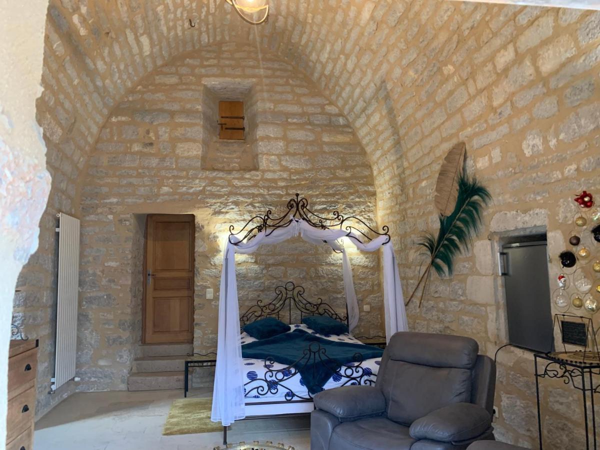 La Voutee 5 Epis Avec Bain Finlandais Prive Au Manoir Du Charme Gorges Du Tarn Bed and Breakfast Quezac  Εξωτερικό φωτογραφία